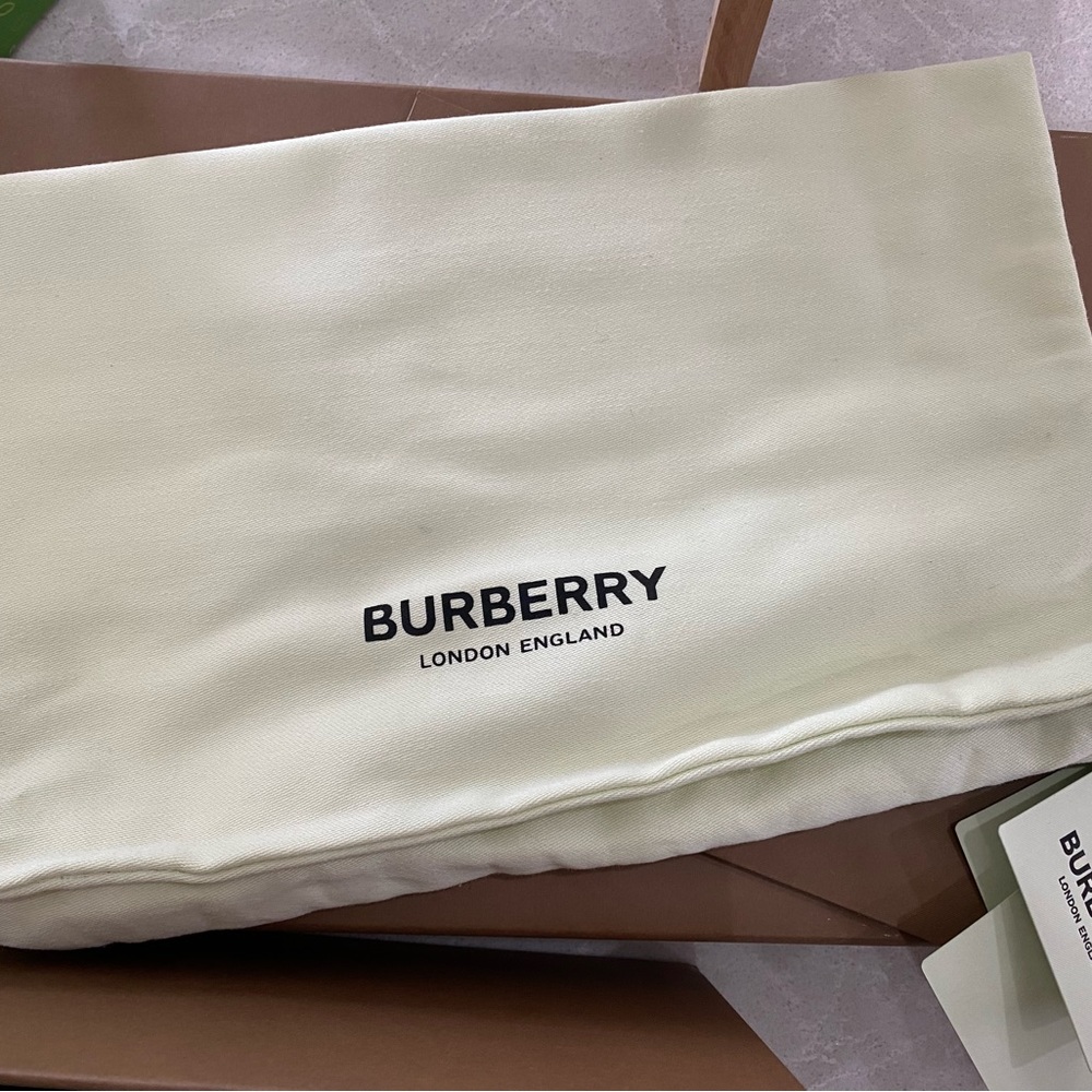 Vintage Check Cotton Burberry Sneakers - Picture 6 of 9